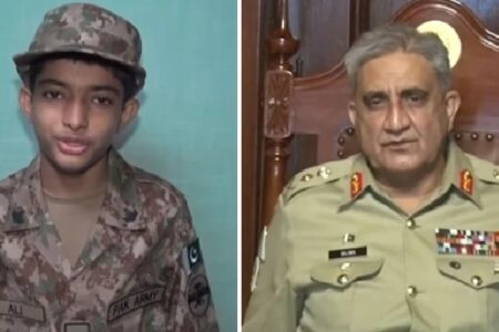 آرمی چیف نے کینسر میں مبتلا بچے کی خواہش پوری کردی!