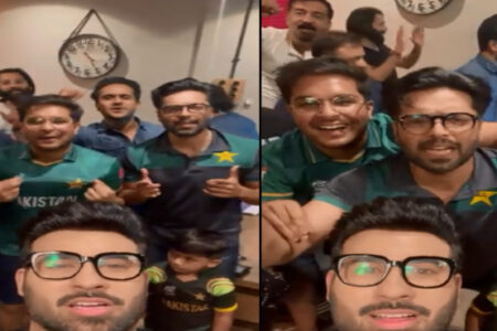پاکستان کے ہاتھوں نیوزی لینڈ کی شکست پر فنکاروں کا خوشی کا اظہار