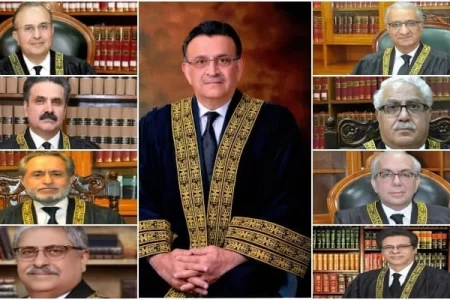 ازخود نوٹس: پی ڈی ایم جسٹس اعجاز اور جسٹس مظاہر پر معترض، فل کورٹ کی استدعا