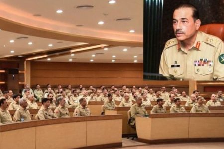 9 مئی کے منصوبہ سازوں کیخلاف قانون کی گرفت مضبوط کرنے کا وقت آگیا، فارمیشن کمانڈرز کانفرنس
