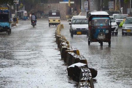 کراچی میں ہفتہ اور اتوار کو موسلادھار بارش کی پیش گوئی